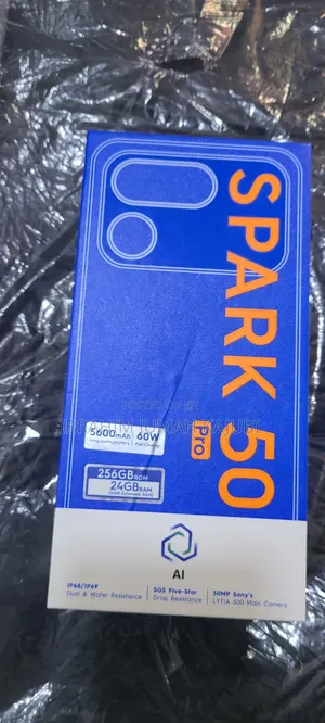 New Tecno Spark 50 Pro 256GB White
