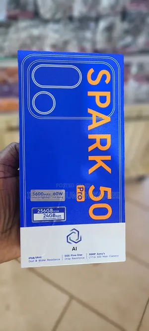 New Tecno Spark 50 Pro 256GB Pink