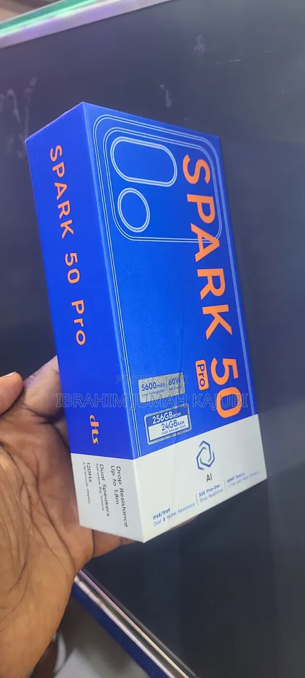 New Tecno Spark 50 Pro 256GB Rose Gold - 1