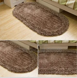 60x120cm Modern Oval Bedside Rug