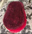 60x120cm Modern Oval Bedside Rug - 4