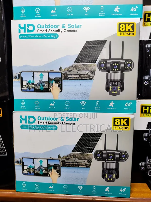 HD Outdoor Smart Security Solar Camera - 1