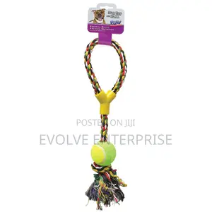 Cotton Rope Pet Toy - Large, Assorted
