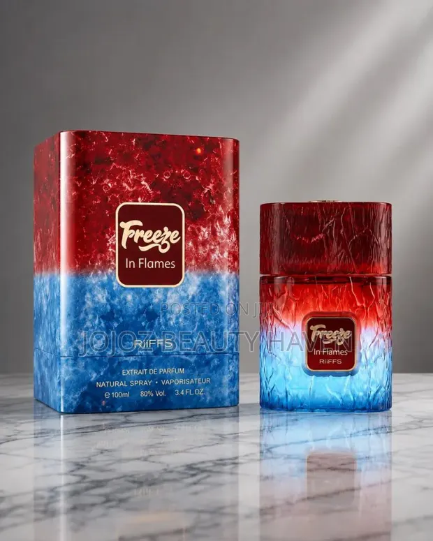 Lattafa Freeze in Flames Perfume - 100ml Unisex Spray - 1