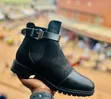 Women's Brown & Black Ankle Boots - 2