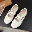 Mary Jane Flat Shoes - Women's - 2