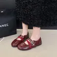 Mary Jane Flat Shoes - Women's - 3
