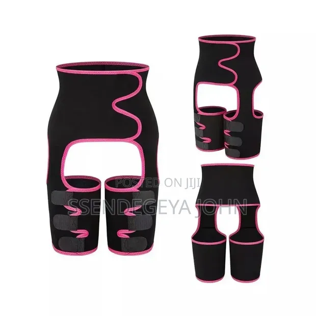 3-in-1 Neoprene Waist Trainer & Thigh Trimmer - 1