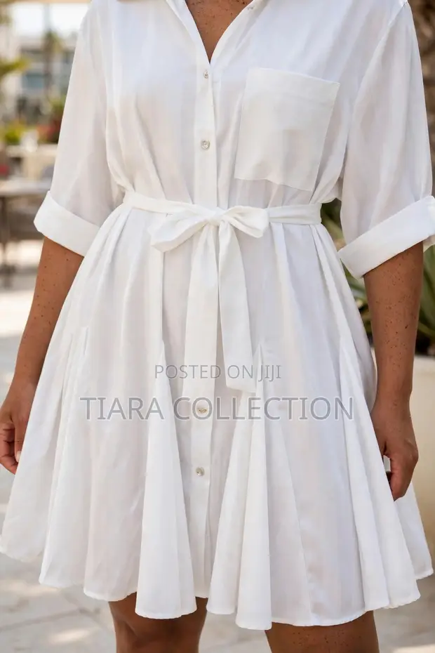 White Wrap Dress - Brand New - 1