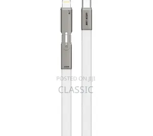 Green Lion 2-in-1 Ultra-Thin USB-C Braided Cable 1.2m