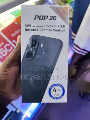 New Tecno Pop 20 128GB Black
