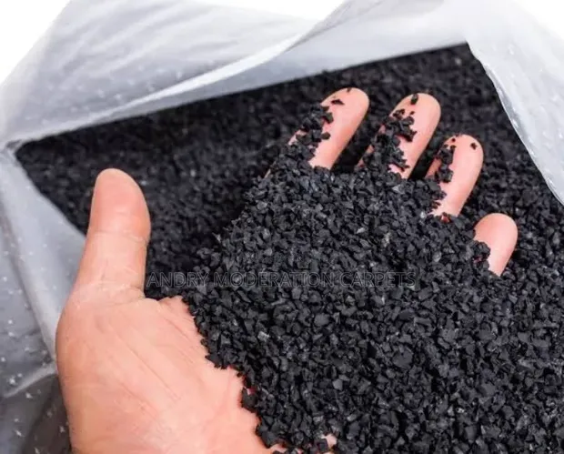 Black Infill Rubber Granules for Artificial Grass - 1