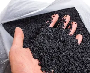 Black Infill Rubber Granules for Artificial Grass