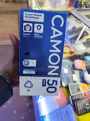 New Tecno Camon 50 Pro 256GB Gray
