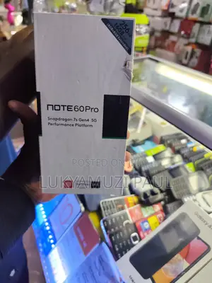 New Infinix Note 60 Pro 256GB Gray
