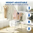 Heavy-Duty Foldable Gullwing Clothes Drying Rack - 2