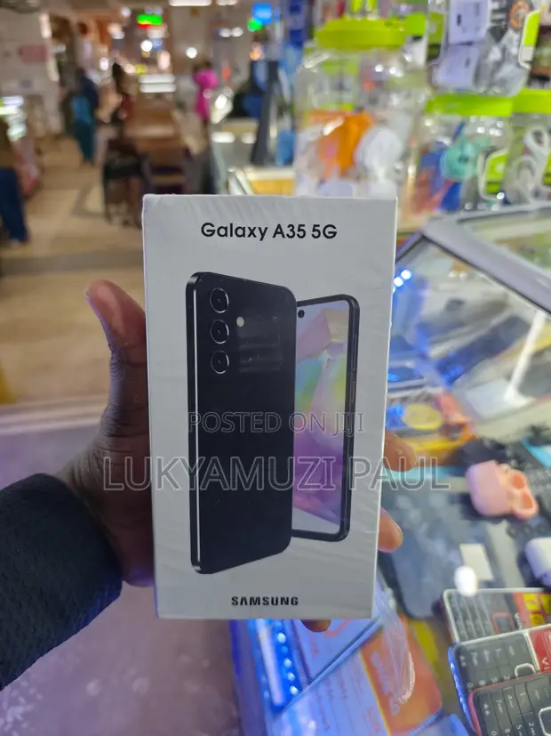 New Samsung Galaxy A35 256GB Black - 1