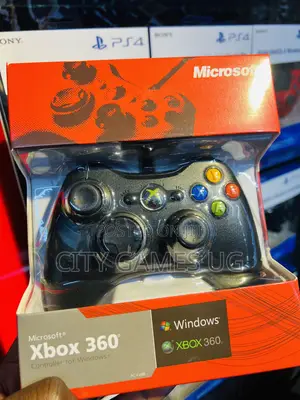 Wired Microsoft Xbox 360 Controller for PC & Xbox