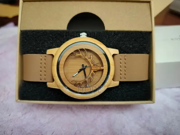 BOBOBIRD Original Bamboo Wooden Watch - Unique Deer Antler Design - 1