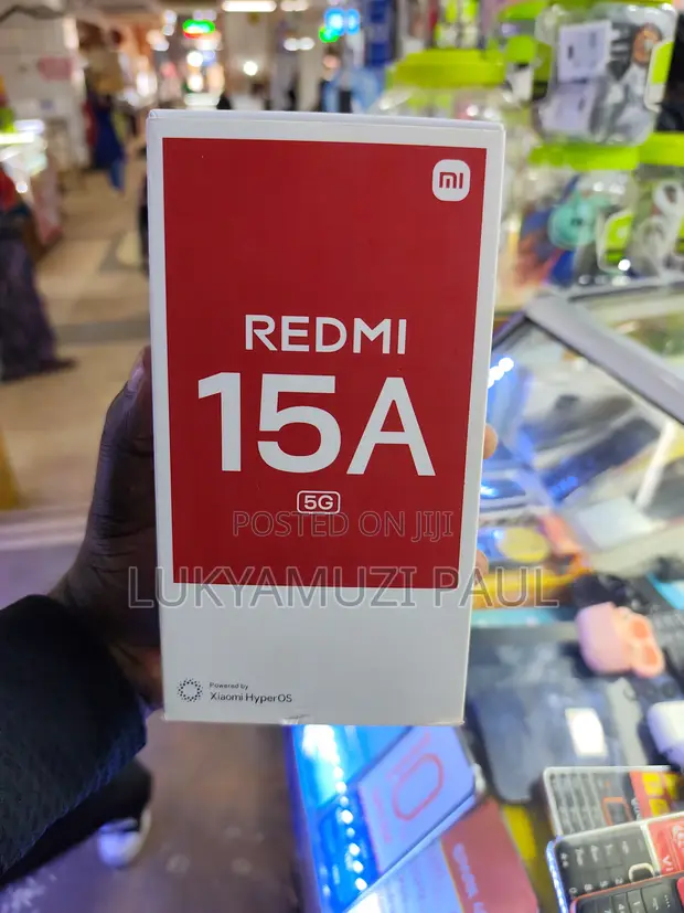 New Xiaomi Redmi 15a 128GB Black - 1