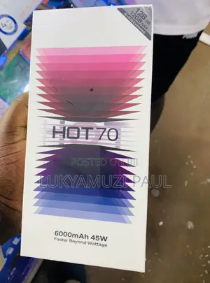 New Infinix Hot 70 256GB Black