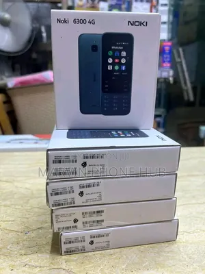 New Nokia 6300 4G Black
