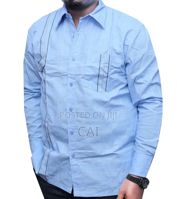 Authentic African Wear Linen Shirts - 1