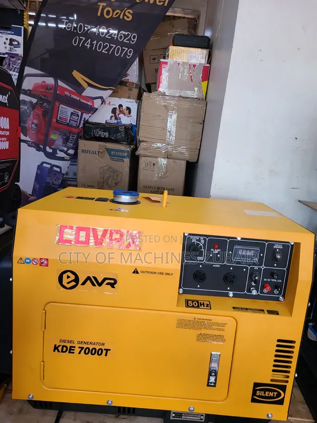 Silent Diesel Generator 5.5kVA - 1