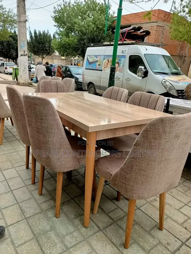 Rectangular 6-Seater Dining Table - Brand New - 1