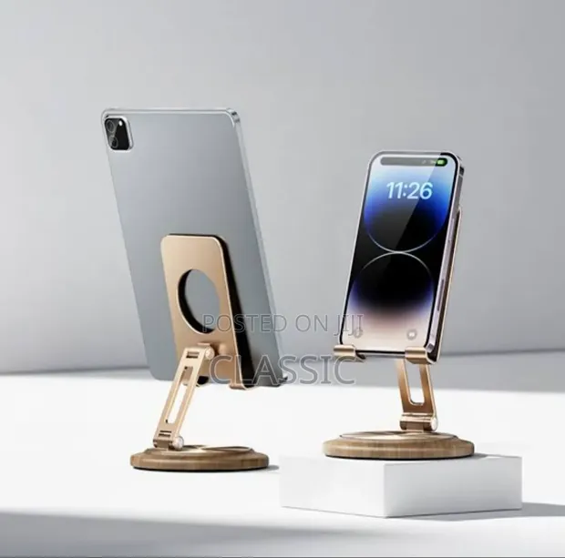 Porodo 360° Rotating Mobile & Tablet Stand - 1