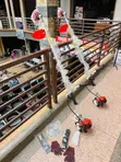 Free Standing Commercial Brush/Grass Cutter - 3 Blades - 3