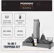 Porodo Lifestyle 14-in-1 Trimming Kit - 4