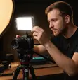 Porodo Cannes Capture Rechargeable Handheld Fill Light - 5