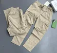 Unisex Cargo Pants - Soft Cotton Denim - 1