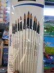 Set of 12 Watercolor Paint Brushes - 2
