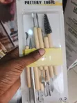 11-Piece Pottery Clay Sculpting & Ceramic Carving Tool Set - 2