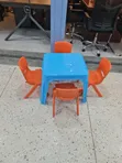 Kids Plastic Table and Chairs Set - 2