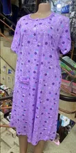 Cotton Free Size Night Gown - 2