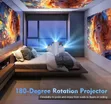 Portable Smart Projector 4K WiFi 6 Bluetooth 5 Android 11 - 2