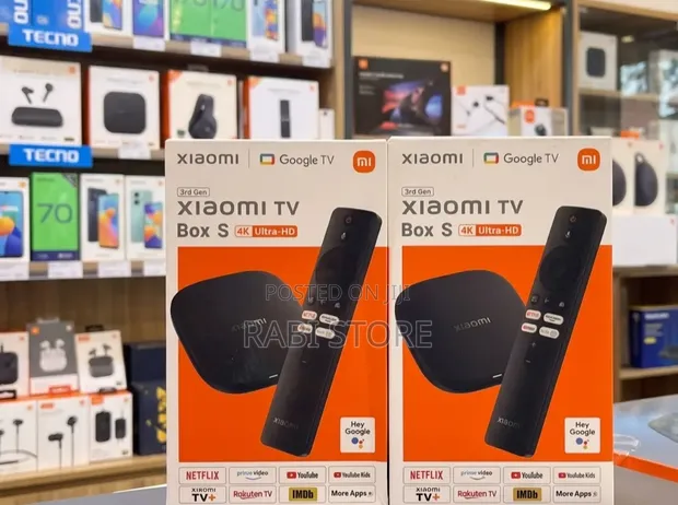 Xiaomi Mi TV Box S 3rd Gen 32GB Global Version - 4K UHD - 1