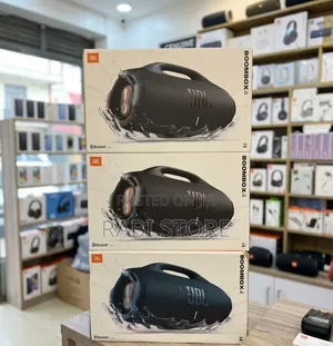 JBL Boombox 4 Bluetooth Speaker - Black or Blue