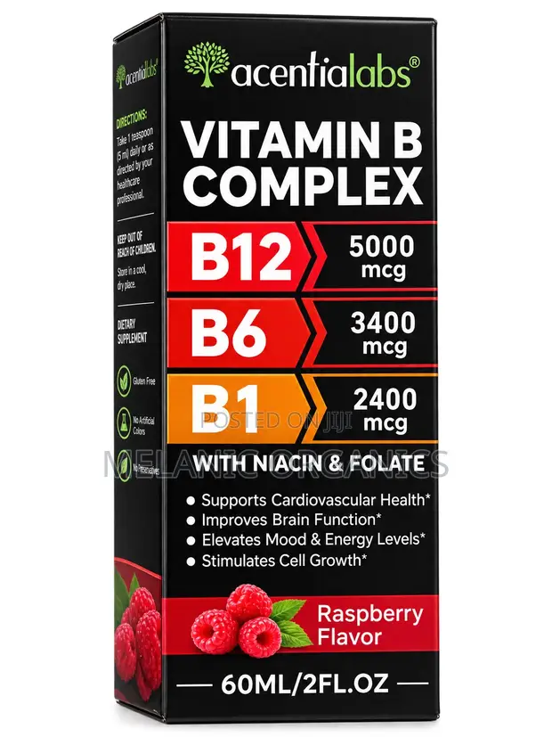 Vitamin B Complex B12, B6, B1 - 1
