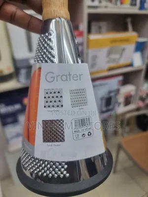 Vegetable Grater with Ergonomic Wood Handle