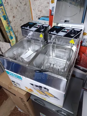 New Pixel Digital Double Deep Fryer