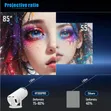 Brand New Portable Smart Projector - 4K, WiFi 6, Android 11 - 2
