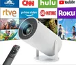 Brand New Portable Smart Projector - 4K, WiFi 6, Android 11 - 4