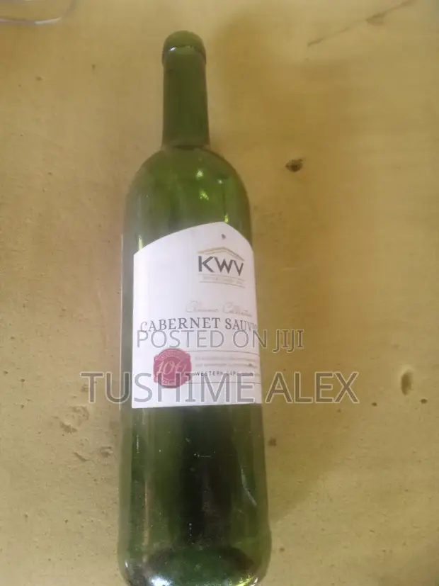 Empty Wine Bottles - 1