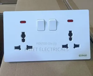 CTorch White Double Socket