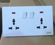 CTorch White Double Socket - 1
