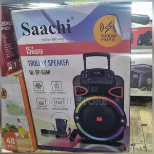 Saachi 900W Trolley Speaker with Super Bass